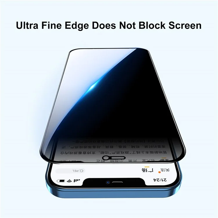 ENKAY HAT PRINCE 28° Anti-spy Full Coverage Tempered Glass Screen Protector Film for iPhone 11 Pro 5.8 inch / XS 5.8 inch / X