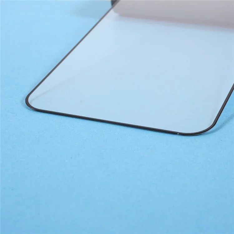 Pour iPhone 13 Pro Max / 14 Plus Anti-explosion Silk Printing Full Glue Full Screen Tempered Glass Protector Film