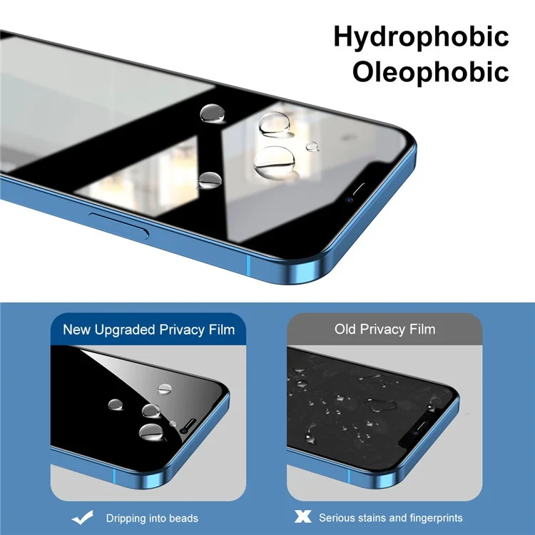 ENKAY HAT PRINCE Anti-glare 28° Anti-spy Privacy Protection Tempered Glass Full Coverage Screen Protector Film for iPhone 11 Pro Max 6.5 inch / XS Max 6.5 inch