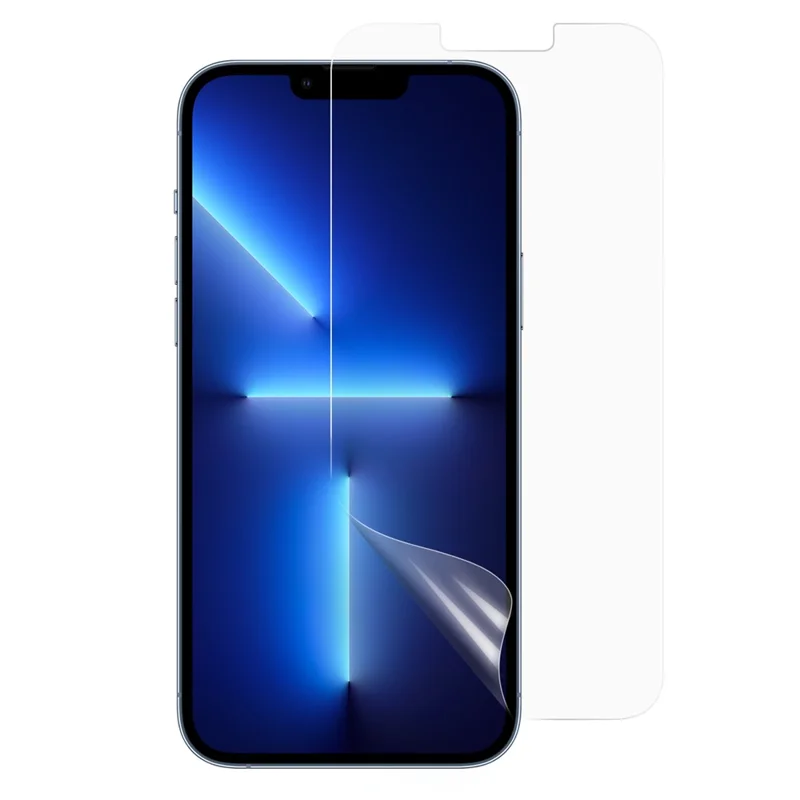 Pellicola Protettiva PET HD Ultra Trasparente Resistente ai Graffi per iPhone 13 Pro Max / 14 Plus