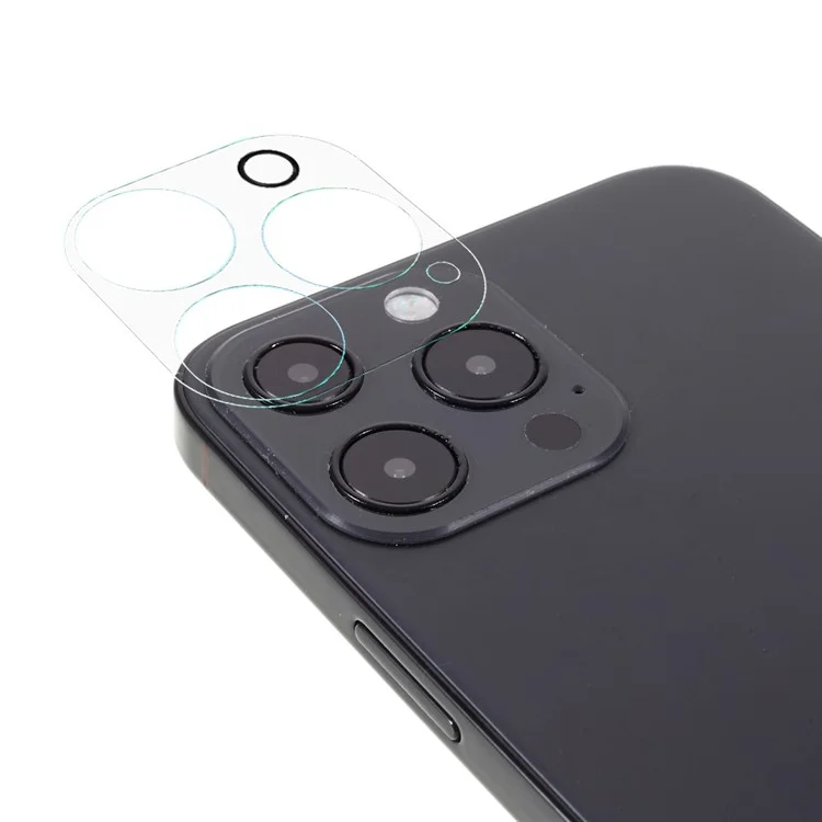 For iPhone 13 Pro / 13 Pro Max 6.7 inch Case Friendly Camera Lens Protector 9H Hardness HD Clear Tempered Glass Lens Film