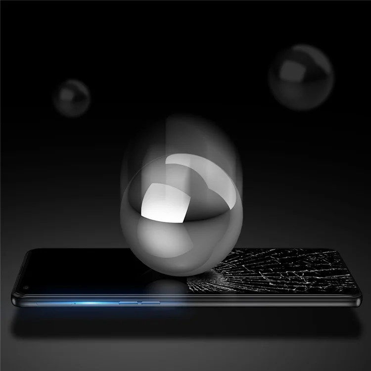 DUX DUCIS for OnePlus Nord CE 5G Full Coverage Full Glue Screen Protector Anti-Scratch 9H Hardness HD Clear Tempered Glass Film
