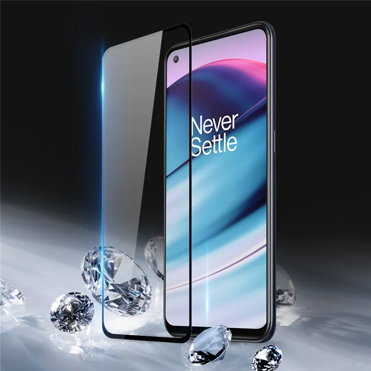 DUX DUCIS for OnePlus Nord CE 5G Full Coverage Full Glue Screen Protector Anti-Scratch 9H Hardness HD Clear Tempered Glass Film