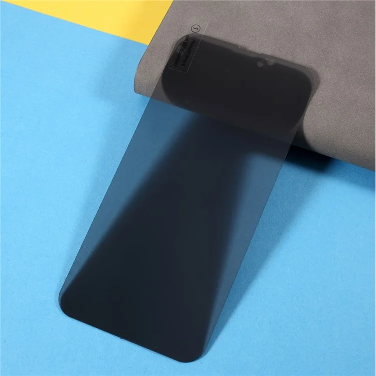 Película Protector Contra la Pantalla de Vidrio Templado de Pegamento Completo Anti-peep Para Iphone 13 Pro Max 6.7 Pulgadas