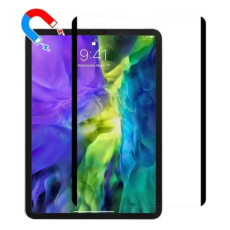 Rurihai Matte Anti-Glare Paper-sheled Protector Magnetic Film Para Ipad Pro de 11 Pulgadas (2021)/(2020)/(2018)/Air (2020)/Air (2022)