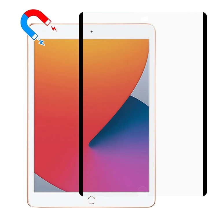 Rurihai Magnetic Paper-feel Écran Protecteur Matte Détachable Film Mat Pour Ipad 10.2 (2021) / (2020) / (2019) / Pro 10.5-pouces (2017) / Air 10,5 Pouces (2019)