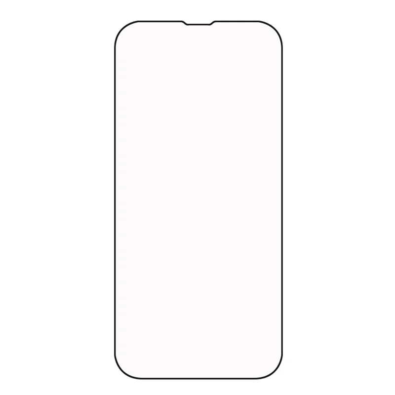 (Full Glue) 9D Full Screen Coverage Silk Print Tempered Glass Protective Film for iPhone 13 / 13 Pro / 14