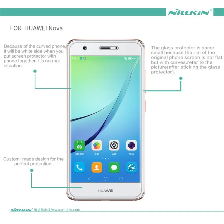 NILLKIN Crystal Clear Anti-fingerprint Screen Protector Film for Huawei nova