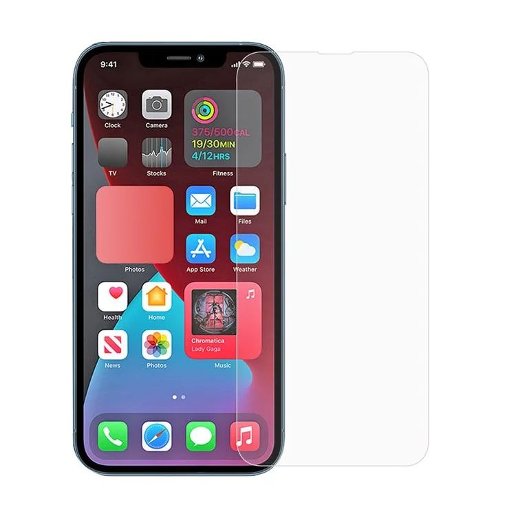Para iPhone 13 Pro Max / 14 Plus, Protetor de Tela Anti-Explosão, Película de Vidro Temperado de Borda Curva de 0,3 mm