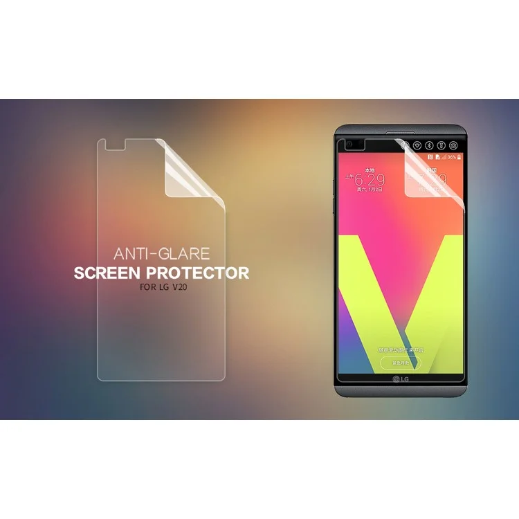 NILLKIN Matte Anti-scratch LCD Screen Protector Guard Film for LG V20