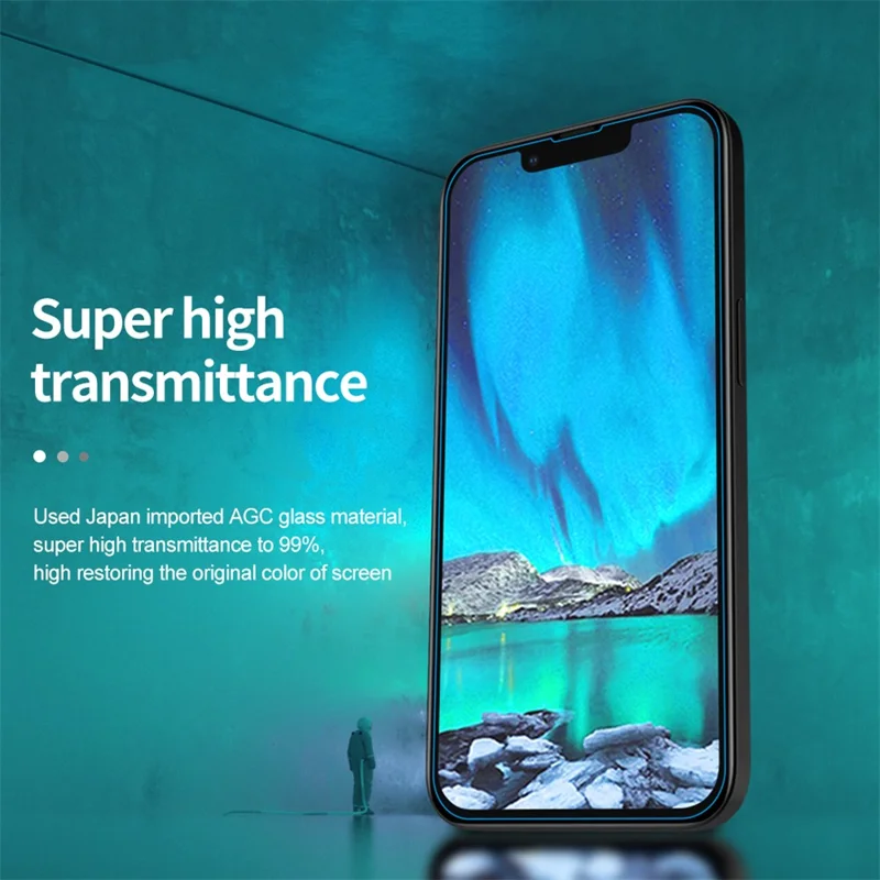 NILLKIN Amazing H+PRO AGC Tempered Glass Screen Protector for iPhone 13 Pro Max / 14 Plus, 0.2mm HD Clear Anti-Explosion Film