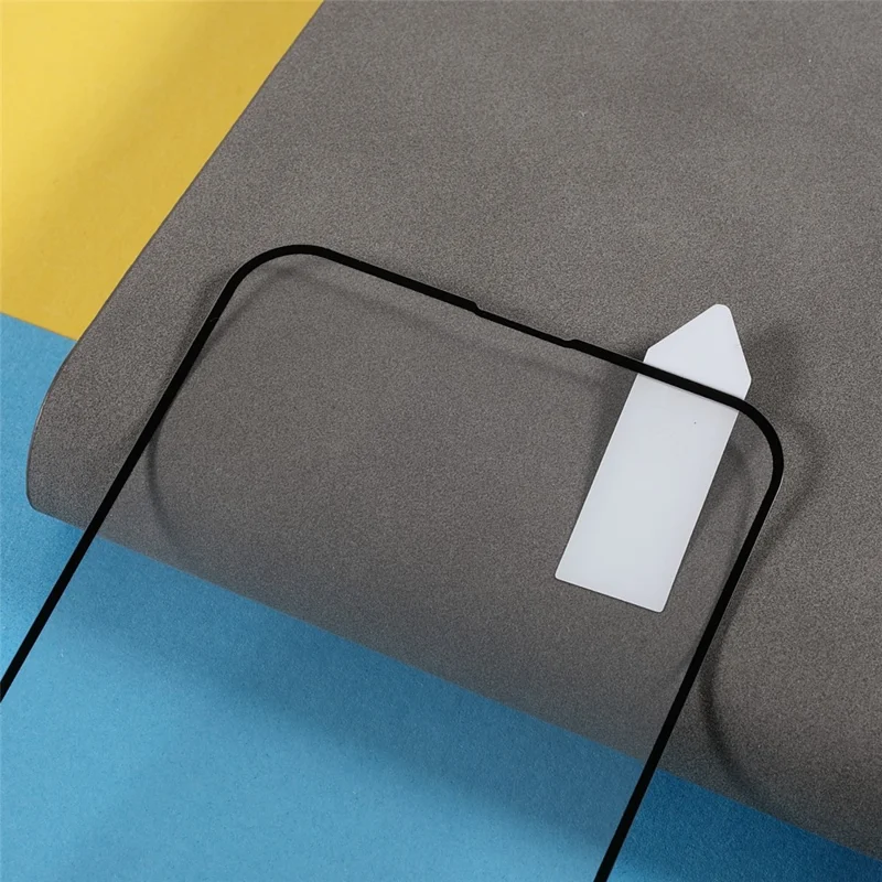 RURIHAI 2.5D Secondary Hardening Full Glue Tempered Glass Solid Defense Screen Protector for iPhone 13 Pro 6.1 inch