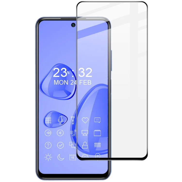 Imak Pro + Plein Écran Plein Colle 9H Durée De La Dureté HD Trempé Glass Screen Protector Pour Xiaomi Redmi Note 10T 5G / NOTE 10 5G / POCO M3 PRO 5G / 4g