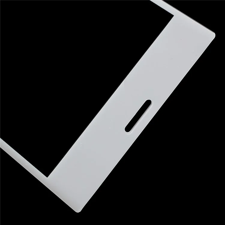 Full Covering Tempered Glass Screen Guard for Sony Xperia X Compact - White