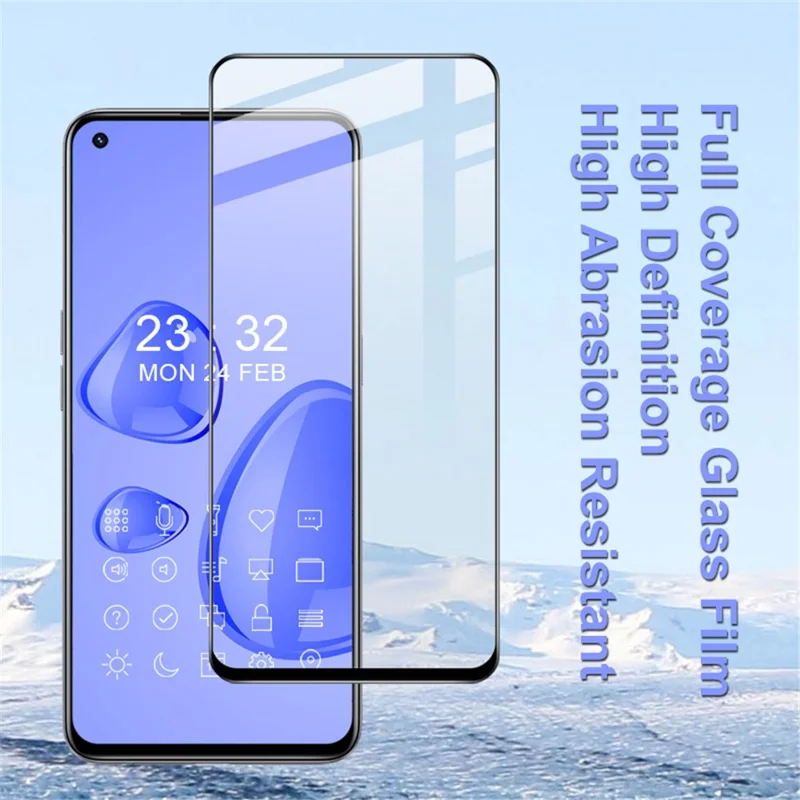 IMAK Pro+ for Realme GT Master Scratch Resistant 9H Hardness Film Full Cover Full Glue Adhesive HD Tempered Glass Protector