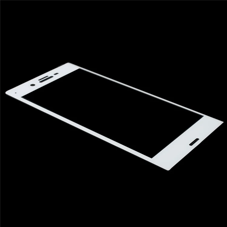 Full Covering Tempered Glass Screen Protector for Sony Xperia XZs / XZ - White