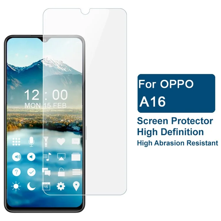 Серия Arm Imak Для Oppo A16 / A16s / A54s Screen Protector HD Прозрачный Пузырь Бесплатный Гибкая Пленка TPU
