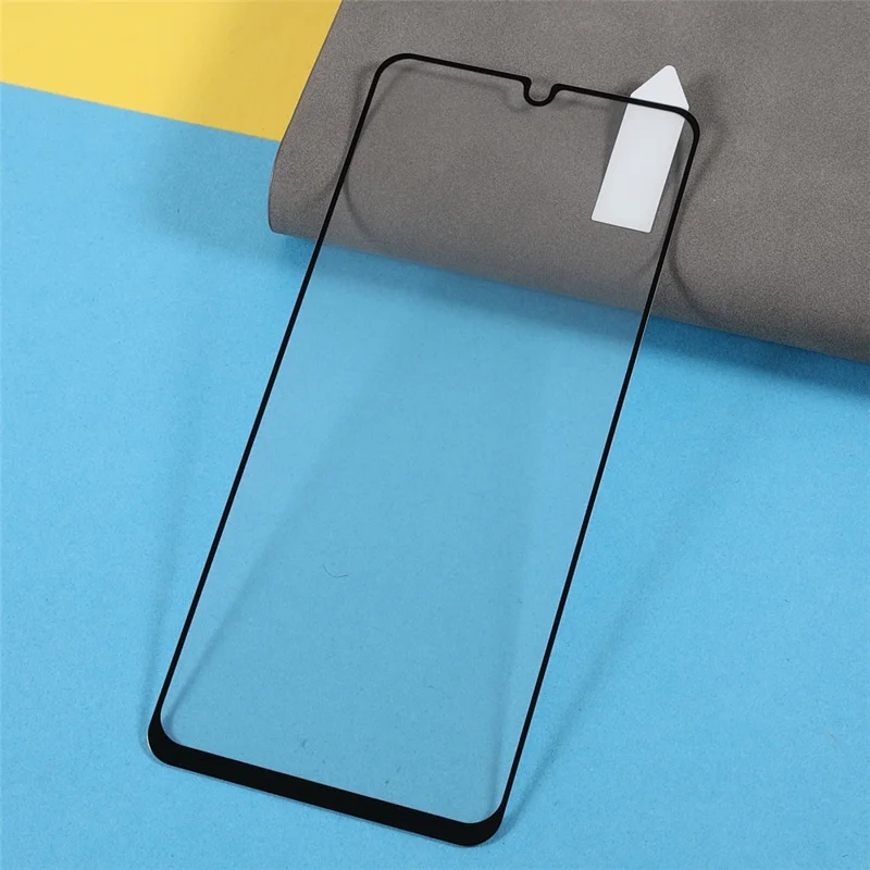 RURIHAI per Samsung Galaxy M32 (versione globale) / M32 (versione India) / M22 Protettore per schermo con colla completa 0,26 mm Durezza 9H Difesa solida in vetro temperato 2,5D