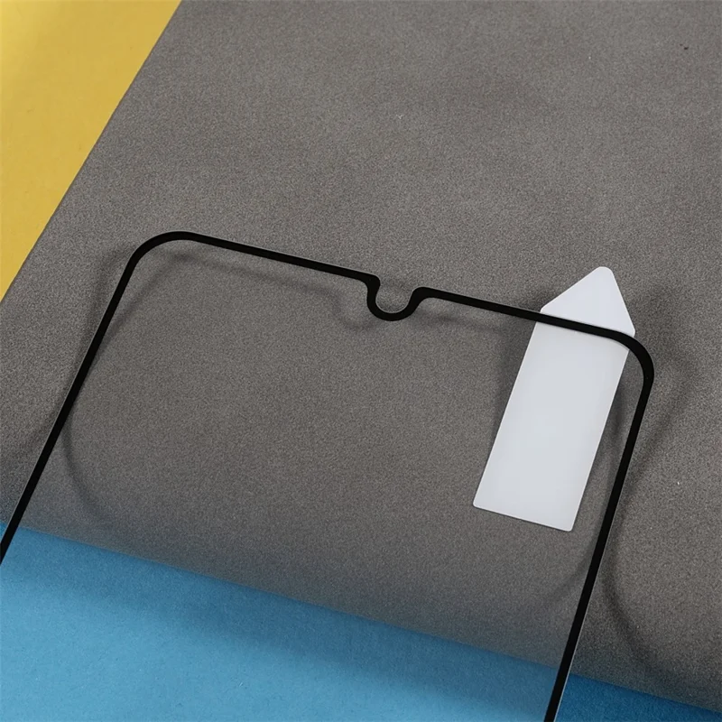 RURIHAI per Samsung Galaxy M32 (versione globale) / M32 (versione India) / M22 Protettore per schermo con colla completa 0,26 mm Durezza 9H Difesa solida in vetro temperato 2,5D