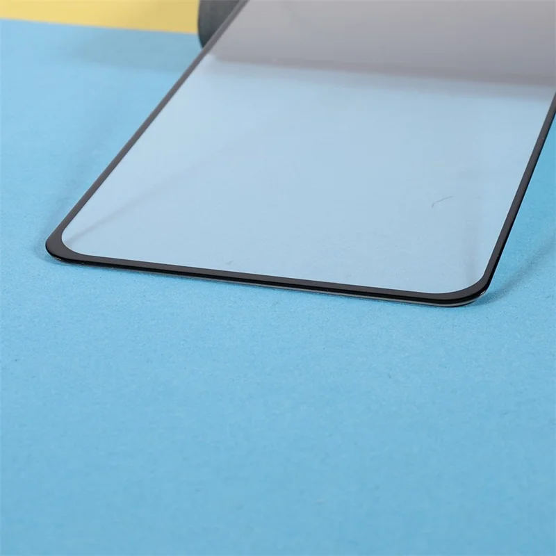 RURIHAI для Oppo Reno6 E защитная пленка из закаленного стекла с полным нанесением клея 0,26 мм, твердость 9H, 2,5D кромка, прочная защитная пленка