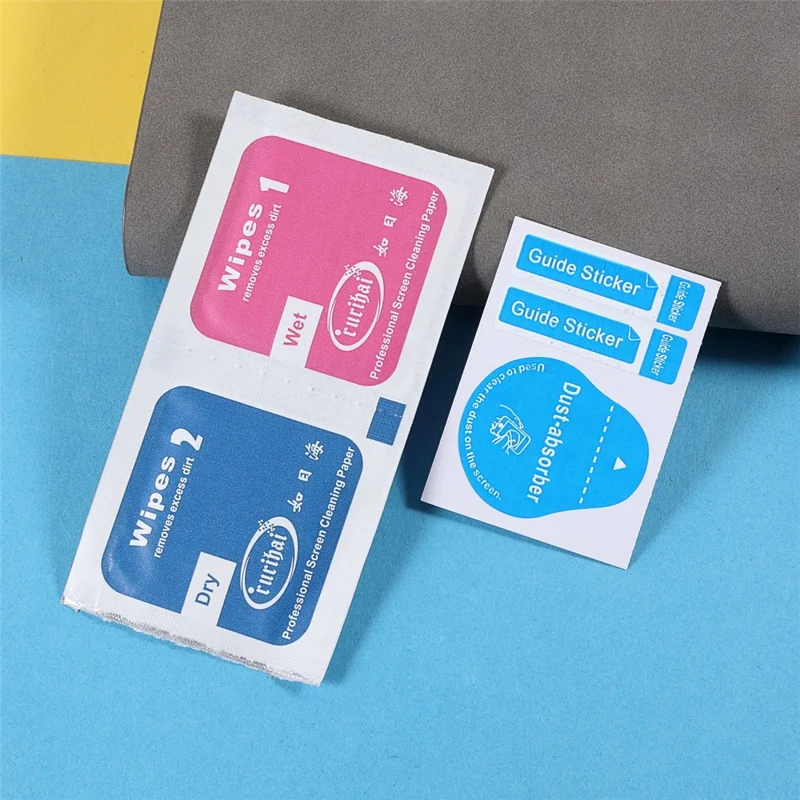 RURIHAI для Oppo Reno6 E защитная пленка из закаленного стекла с полным нанесением клея 0,26 мм, твердость 9H, 2,5D кромка, прочная защитная пленка