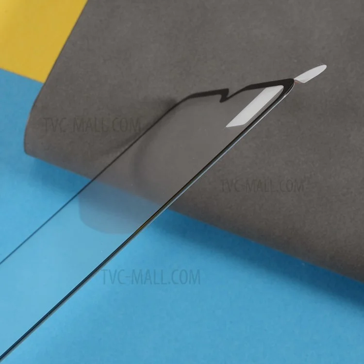 For Motorola Moto G Play (2021) Silk Printing Tempered Glass Screen Protector Full Coverage Full Glue Scratch Resistant Clear Film