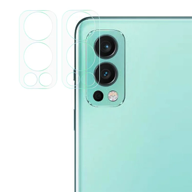 2 Stücke Anti-Scratch-3D-gehärtetes Glas-Kamera-Objektivschutzfolien-Filmschutzschild Für OnePlus Nord 2 5g