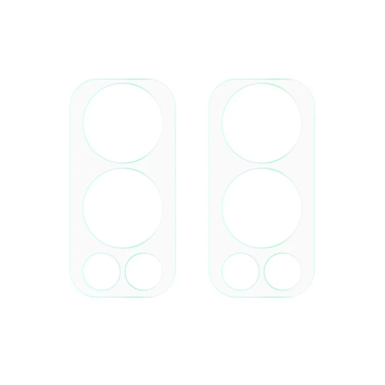 2pcs Anti-Scratch 3D Tempered Glass Camera Lens Protector Film Guard Shield for OnePlus Nord 2 5G