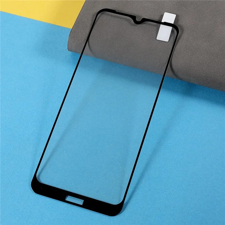 Clear Anti-Explosion Full Glue Full Coverage Silk Print Edge Tempered Glass Screen Protector for Nokia C30
