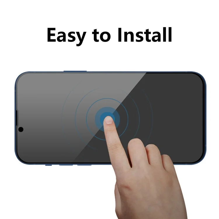 ENKAY HAT PRINCE 28° Protector de pantalla de vidrio templado anti espía de cobertura completa para iPhone 13 mini 5.4 pulgadas 