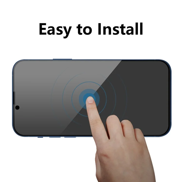 Chapéu-Príncipe 28 ° Anti-Espião Vidro Temperado Completo Cobertura Protetor De Tela Para IPhone 13 Mini 5,4 Polegadas