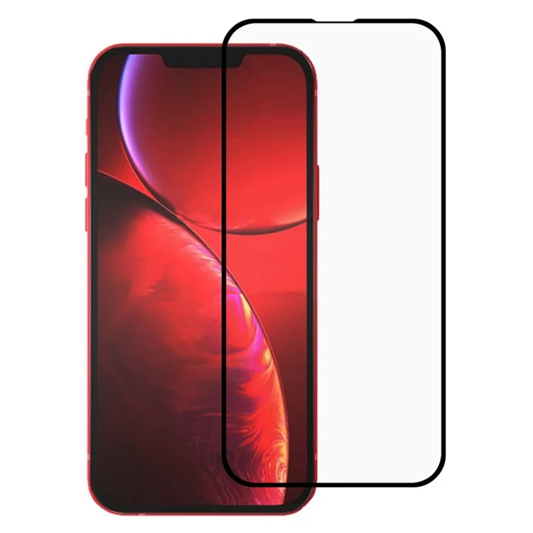 Vollständige Klebstoff-Matte Seidendruck-Gehärtetes Glas Fingerabdruck-Schutzfolie für Vollbildschirm für iPhone 13 / 13 Pro / 14 / 14