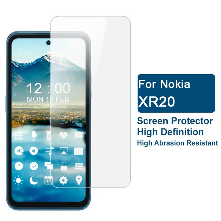 IMAK ARM Series Explosion-Proof Elastic-Buffering High-Wear-Resistant Soft TPU Screen Film (Not Complete Covering) for Nokia XR20