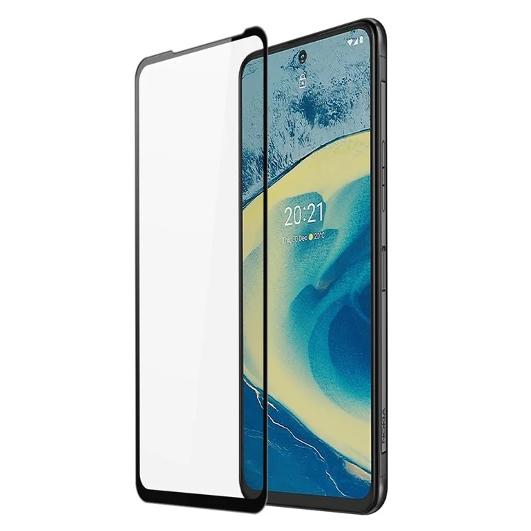 DUX DUCIS Explosion-Proof 0.33mm 2.5D Complete Coverage HD Clear Tempered Glass Full Glue Screen Protector (10D) para Nokia XR20