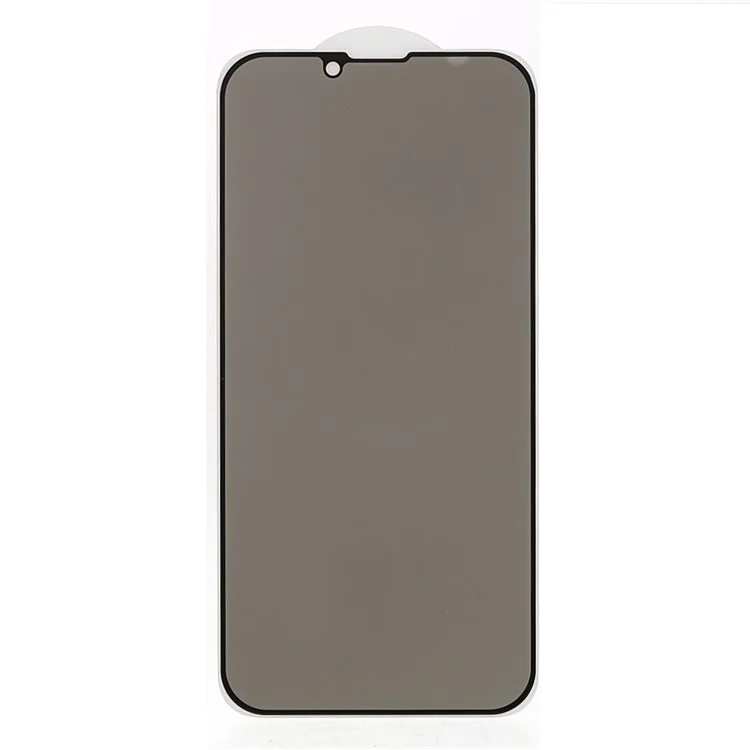 Anti Scratch Anti-Spy Silk Printing Tempered Glass Full Coverage Full Glue Protector Film per iPhone 13 / 13 Pro / 14