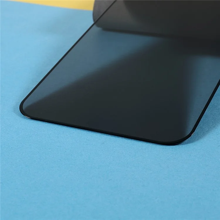 Anti Scratch Anti-Spy Silk Printing Tempered Glass Full Coverage Full Glue Protector Film per iPhone 13 / 13 Pro / 14