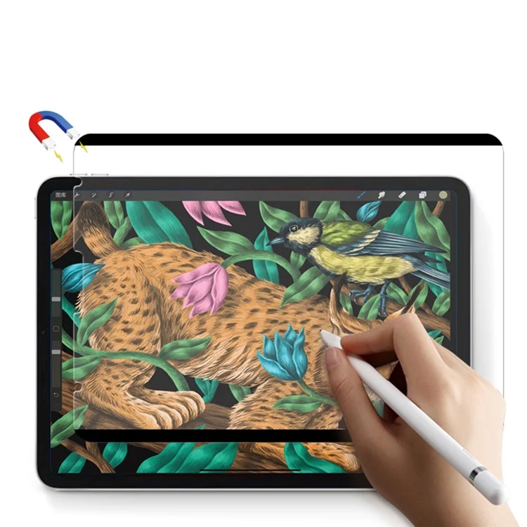 Protector de pantalla de película magnética que se escribe como papel para iPad Pro 12.9 2018 / 2020 / 2021 / 2022