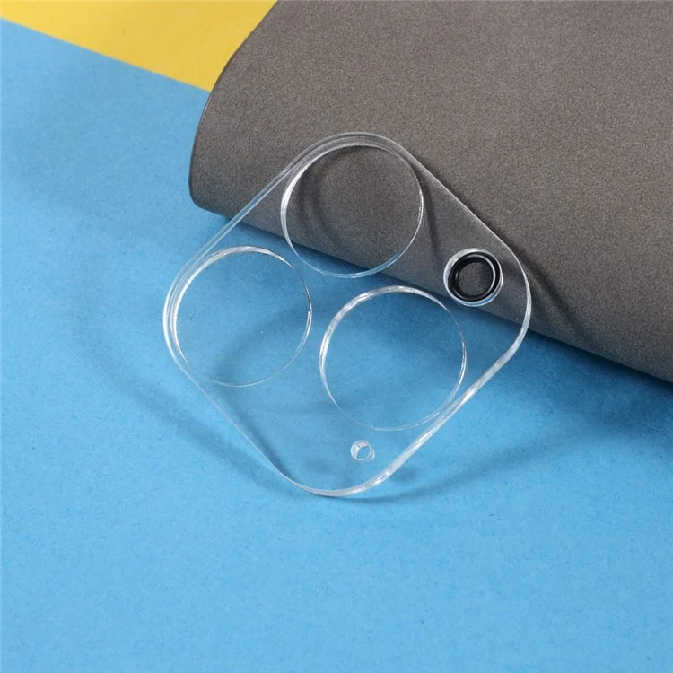 2 peças 9H 3D Película Protetora de Vidro Temperado Resistente a Arranhões para Lente de Câmera iPhone 13 Pro Max 6.7 polegadas