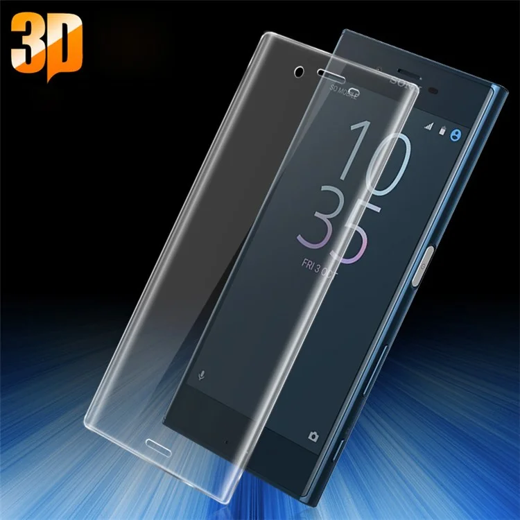 IMAK 3D Curved Full Cover Tempered Glass Screen Protector for Sony Xperia X Compact