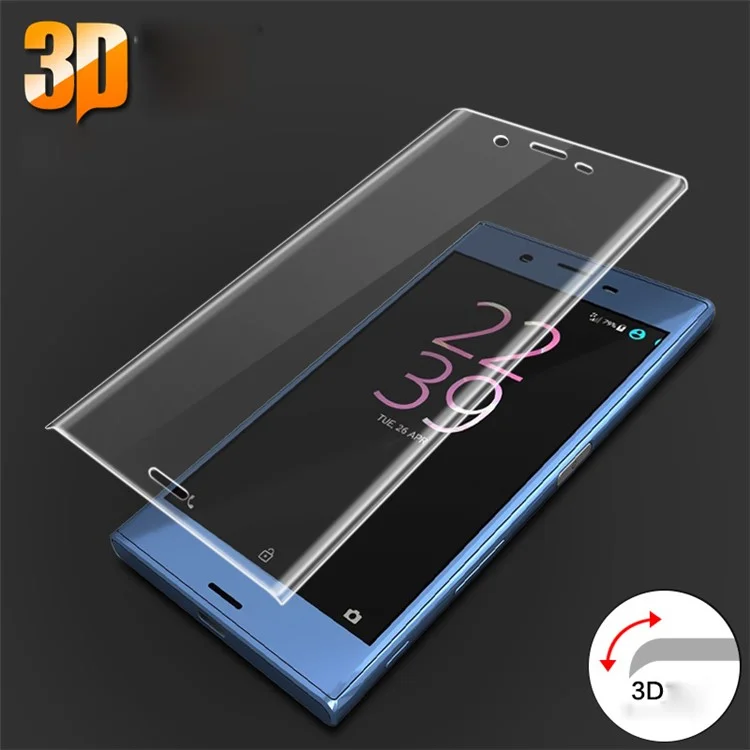IMAK 3D Curved Full Cover Tempered Glass Screen Protector for Sony Xperia X Compact