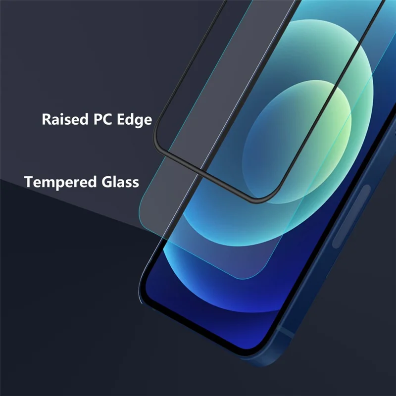 5 Unidades / Conjunto ENKAY HAT PRINCE para iPhone 13 / 13 Pro / 14 / 14 Cobertura Total com Cola Total, Proteção de Ecrã de Vidro Temperado HD Transparente 9H Resistente a Arranhões