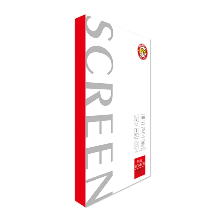 2Pcs / Set HAT PRINCE Full Coverage Full Glue 9H Hardness HD Anti-Spy Anti-Peep Tempered Glass Screen Protector pour iPhone 13 / 13 Pro / 14