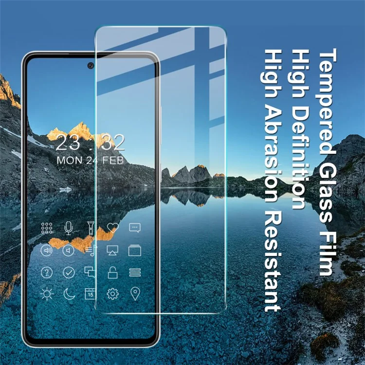 Imak H Series Sensible Scapsting Touch Sensible Free HD Clear Tempered Glass Film Para Samsung Galaxy A52 4G / 5G / A52S 5G