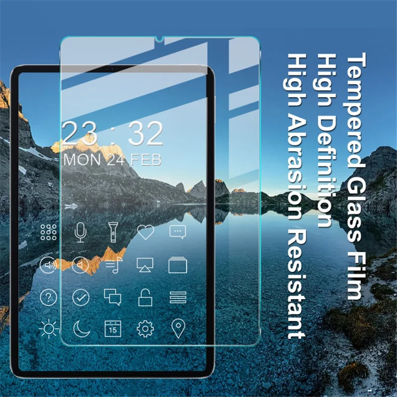 حامي شاشة من الزجاج المقوى عالي الوضوح ومقاوم للانفجار بصلابة 9H من IMAK سلسلة H لهاتف Xiaomi Pad 5 / Pad 5 Pro