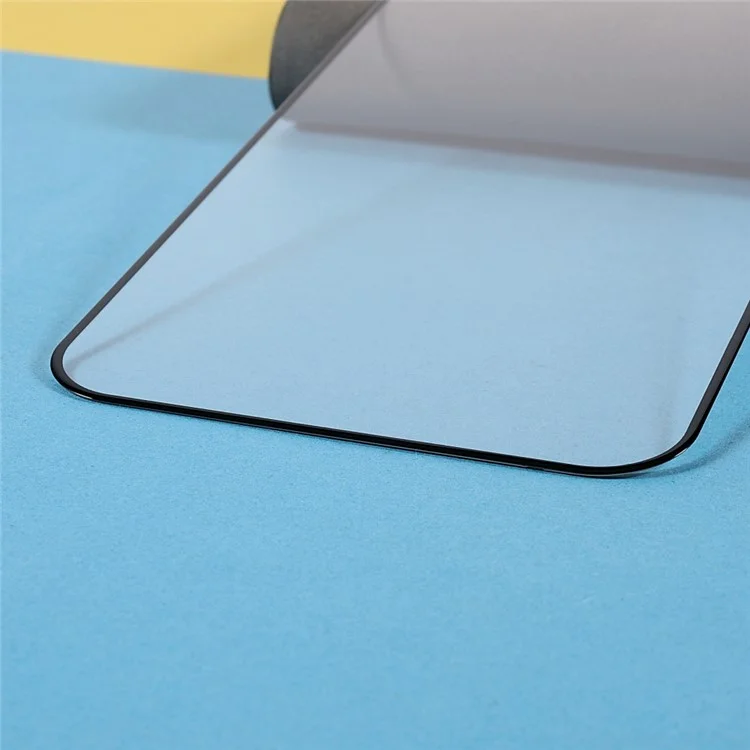 HD Full Screen Full Glue 9H Hardness Anti-static Silk Printing Tempered Glass Film for iPhone 11 Pro / XS / X 5.8 inch