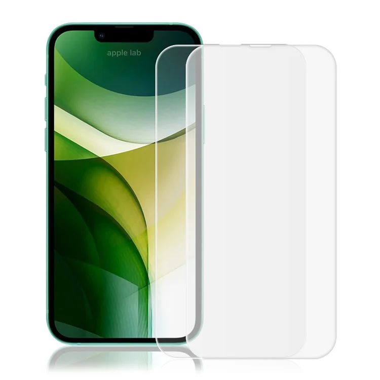 AMORUS 2Peças / Conjunto de Protetores de Tela de Vidro Temperado com Alta Transparência e Cola Total para iPhone 13 Pro Max / 14 Plus