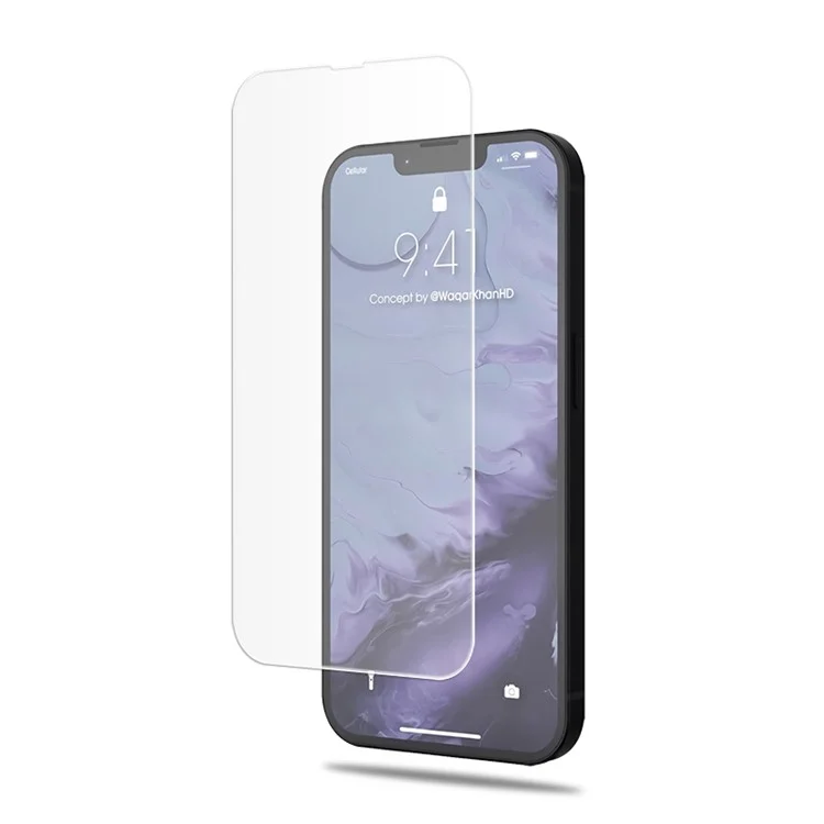 AMORUS 2Stk/Set Ultra Klare Vollverklebung Anti-Kratzer Gehärtetes Glas Bildschirmschutzfolien für iPhone 13 mini 5,4 Zoll