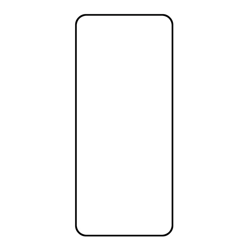 RURIHAI Full Size Full Glue 2.5D Secondary Hardening Solid Defense 0.26mm Tempered Glass Screen Protector for Huawei P50