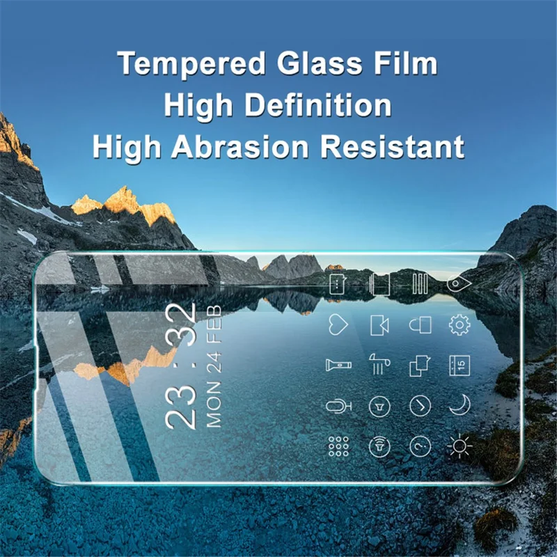 IMAK H Series Explosion-proof High Definition Tempered Glass Screen Protector for iPhone 13 / 13 Pro / 14