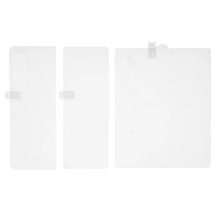 HD Ultra Clear Full Coverage Hydrogel-Displayschutz Soft TPU + PET Anti-Kratzer-Folie für Samsung Galaxy Z Fold3 5G